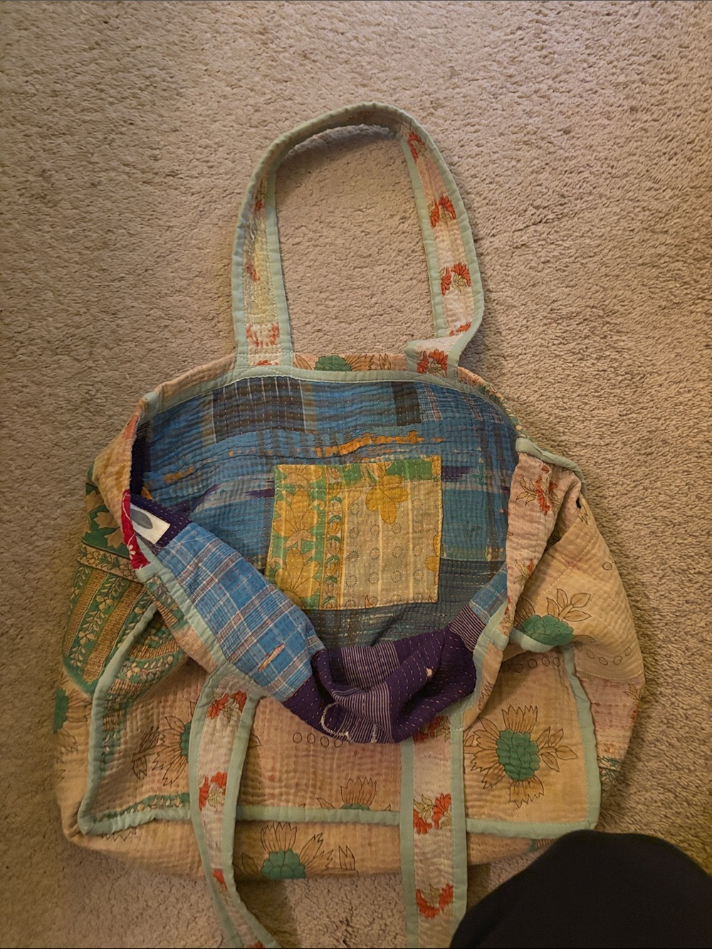 Kantha bag - Picture 3 of 6